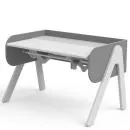 Flexa Woody Schreibtisch in Weiß/Urban Grey