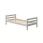 Preview: Flexa Einzelbett 90x200 in grau Preview: Flexa Einzelbett 90x200 in grau