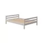 Preview: Flexa Einzelbett 140x200 in grau Preview: Flexa Einzelbett 140x200 in grau