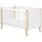 Preview: Flexa Näst Kinder-/Babybett Natur/Weiß Preview: Flexa Näst Kinder-/Babybett Natur/Weiß