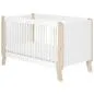 Preview: Flexa Näst Kinder-/Babybett Natur/Weiß Preview: Flexa Näst Kinder-/Babybett Natur/Weiß
