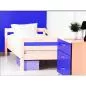 Preview: Flexa Basic Thuka Trendy Einzelbett + Sicherung hinten, natur/blau