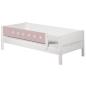 Preview: Flexa White Einzelbett 90x200 cm vordere Sicherung rosa Preview: Flexa White Einzelbett 90x200 cm vordere Sicherung rosa