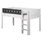 Preview: Flexa White Spielbett 90x190 gerade Leiter in weiß/grau Preview: Flexa White Spielbett 90x190 gerade Leiter in weiß/grau