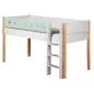 Preview: Flexa White Spielbett 90x190 gerade L. weiß/birke/mintgrün Preview: Flexa White Spielbett 90x190 gerade L. weiß/birke/mintgrün