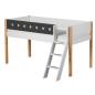 Preview: Flexa White Spielbett 90x190 Schrägleiter in birke/grau Preview: Flexa White Spielbett 90x190 Schrägleiter in birke/grau