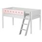Preview: Flexa White Spielbett 90x190 Schrägleiter in weiß/weiß/rosa Preview: Flexa White Spielbett 90x190 Schrägleiter in weiß/weiß/rosa