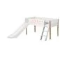 Preview: Flexa White Rutschbett 90x200 Schrägleiter weiß/birke/rosa Preview: Flexa White Rutschbett 90x200 Schrägleiter weiß/birke/rosa