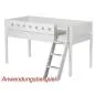 Preview: Flexa White Pfosten+schr. Leiter f. Spielbett in weiß Preview: Flexa White Pfosten+schr. Leiter f. Spielbett in weiß