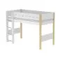 Preview: Flexa White Pfosten+ger. Leiter f. Mittelhochbett in birke Preview: Flexa White Pfosten+ger. Leiter f. Mittelhochbett in birke