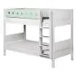 Preview: Flexa White Etagenbett 90x200 gerade L. weiß/weiß/mintgrün Preview: Flexa White Etagenbett 90x200 gerade L. weiß/weiß/mintgrün