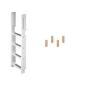 Preview: Flexa White Pfosten+ger. Leiter f. ETB in birke Preview: Flexa White Pfosten+ger. Leiter f. ETB in birke