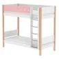 Preview: Flexa White extra hohes Etagenbett 90x200 weiß/birke/rosa Preview: Flexa White extra hohes Etagenbett 90x200 weiß/birke/rosa