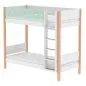 Preview: Flexa White extra hohes Etagenbett 90x190 weiß/birke/mintgrün Preview: Flexa White extra hohes Etagenbett 90x190 weiß/birke/mintgrün