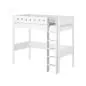 Preview: Flexa White Hochbett 90x200 gerade Leiter in weiß Preview: Flexa White Hochbett 90x200 gerade Leiter in weiß