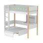 Preview: Flexa White Hochb. CASA 90x200 gerade L. weiß/birke/mintgrün Preview: Flexa White Hochb. CASA 90x200 gerade L. weiß/birke/mintgrün