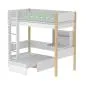 Preview: Flexa White Hochb. CASA 90x190 gerade L. weiß/birke/mintgrün Preview: Flexa White Hochb. CASA 90x190 gerade L. weiß/birke/mintgrün