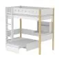 Preview: Flexa White Hochbett CASA 90x200 gerade L. weiß/birke/weiß Preview: Flexa White Hochbett CASA 90x200 gerade L. weiß/birke/weiß