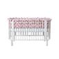 Preview: Flexa Babybett Buche 70x140 cm weiß Preview: Flexa Babybett Buche 70x140 cm weiß