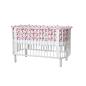 Preview: Flexa Babybett Buche 70x140 cm weiß Preview: Flexa Babybett Buche 70x140 cm weiß