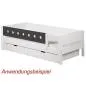 Preview: Flexa White Pfosten f. Sicherung bei Einzelbett in weiß Preview: Flexa White Pfosten f. Sicherung bei Einzelbett in weiß