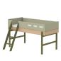Preview: Flexa Popsicle Halbhohes Bett mit Schrägleiter in 90x200 Kiwi Preview: Flexa Popsicle Halbhohes Bett mit Schrägleiter in 90x200 Kiwi
