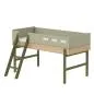 Preview: Flexa Popsicle Halbhohes Bett mit Schrägleiter in 90x200 Kiwi Preview: Flexa Popsicle Halbhohes Bett mit Schrägleiter in 90x200 Kiwi