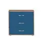 Preview: Classic Kommode 3 Schübe Terra/Nordic Blue Preview: Classic Kommode 3 Schübe Terra/Nordic Blue