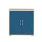Preview: Classic Kommode 2 Türen Kiefer/Nordic Blue Preview: Classic Kommode 2 Türen Kiefer/Nordic Blue