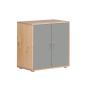 Preview: Classic Kommode 2 Türen Kiefer/Urban Grey/Urban Grey Preview: Classic Kommode 2 Türen Kiefer/Urban Grey/Urban Grey