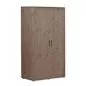 Preview: Kleiderschrank 2 Türen Terra/Nordic Blue Preview: Kleiderschrank 2 Türen Terra/Nordic Blue