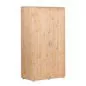Preview: Kleiderschrank 2 Türen Kiefer/Rosa Preview: Kleiderschrank 2 Türen Kiefer/Rosa