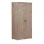 Preview: Extrahoher Schrank 2 Türen Terra/Terra/Weiß Preview: Extrahoher Schrank 2 Türen Terra/Terra/Weiß