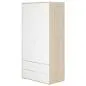 Preview: Flexa Näst Kleiderschrank 2 Türen 2 Schübe Natur/Weiß Preview: Flexa Näst Kleiderschrank 2 Türen 2 Schübe Natur/Weiß