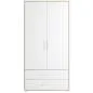 Preview: Flexa Näst Kleiderschrank 2 Türen 2 Schübe Natur/Weiß Preview: Flexa Näst Kleiderschrank 2 Türen 2 Schübe Natur/Weiß