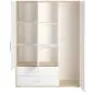 Preview: Flexa Näst Kleiderschrank 3 Türen 2 Schübe Natur/Weiß Preview: Flexa Näst Kleiderschrank 3 Türen 2 Schübe Natur/Weiß