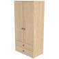 Preview: Flexa Popsicle hoher Kleiderschrank 2 Türen, 2 Schubladen, incl. Füsse - Cherry Preview: Flexa Popsicle hoher Kleiderschrank 2 Türen, 2 Schubladen, incl. Füsse - Cherry