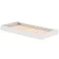 Preview: White Ausziehbett 90x190 mit 2 Schübe weiß/weiß Preview: White Ausziehbett 90x190 mit 2 Schübe weiß/weiß