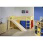 Preview: Maxi/Sonny Anbaupodest Rutsche für Spielbett, Natur Preview: Maxi/Sonny Anbaupodest Rutsche für Spielbett, Natur