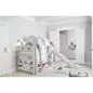 Preview: Rutschbett 90x200 gerade Leiter in grau Preview: Rutschbett 90x200 gerade Leiter in grau