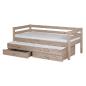 Preview: Classic Bettliege 90x200 mit 2 Schübe und Ausziehbett terra Preview: Classic Bettliege 90x200 mit 2 Schübe und Ausziehbett terra
