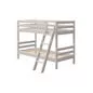 Preview: Flexa Etagenbett 90x200 Schrägleiter in grau Preview: Flexa Etagenbett 90x200 Schrägleiter in grau
