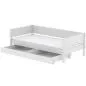 Preview: White Einzelbett 90x190 mit 2 Schübe weiß/weiß Preview: White Einzelbett 90x190 mit 2 Schübe weiß/weiß