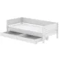 Preview: White Einzelbett 90x200 mit 2 Schübe weiß Preview: White Einzelbett 90x200 mit 2 Schübe weiß
