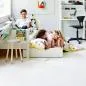 Preview: White Einzelbett 90x200 mit Gästebett weiß Preview: White Einzelbett 90x200 mit Gästebett weiß
