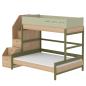 Preview: Flexa Popsicle Familienbett mit Treppe in 90/140x200 Kiwi Preview: Flexa Popsicle Familienbett mit Treppe in 90/140x200 Kiwi