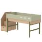 Preview: Flexa Popsicle Halbhohes Bett mit Treppe in 90x200 Kiwi Preview: Flexa Popsicle Halbhohes Bett mit Treppe in 90x200 Kiwi