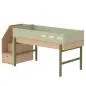 Preview: Flexa Popsicle Halbhohes Bett mit Treppe in 90x200 Kiwi Preview: Flexa Popsicle Halbhohes Bett mit Treppe in 90x200 Kiwi