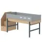 Preview: Flexa Popsicle Halbhohes Bett mit Treppe in 90x200 Blueberry Preview: Flexa Popsicle Halbhohes Bett mit Treppe in 90x200 Blueberry
