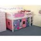 Preview: Flexa Basic Trendy Spielbett gerade L., weiß/pink Pop girls